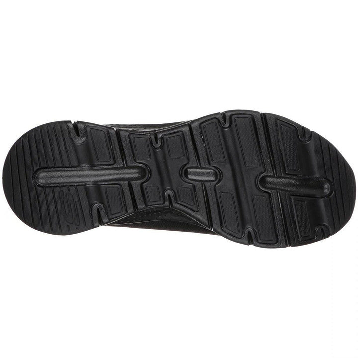 Women's 149057 Wide Fit Skechers Big Appeal Arch Fit Trainers in Black - Image 1