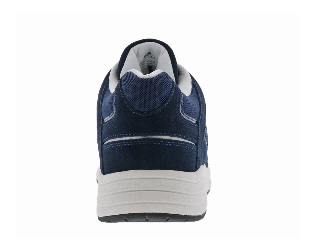 Mens Wide Fit Drew Energy Trainers in Navy - Image 6