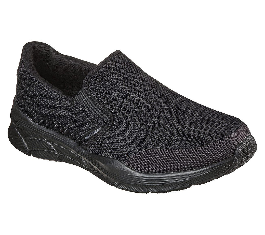Men's Wide Fit Skechers Krimlin 4.0 - 232018 Walking Trainers in Black - Image 3