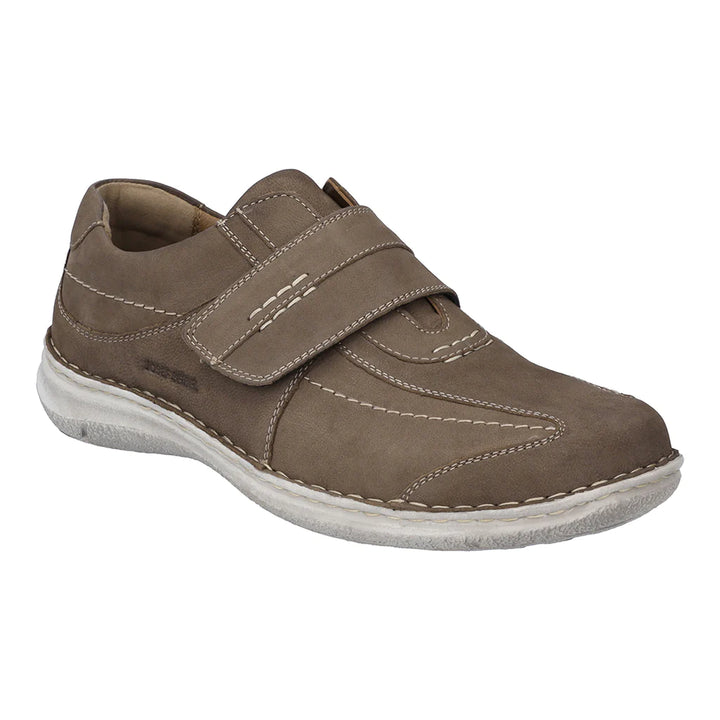 Mens Wide Fit Josef Seibel Alec Shoes in Black - Image 1