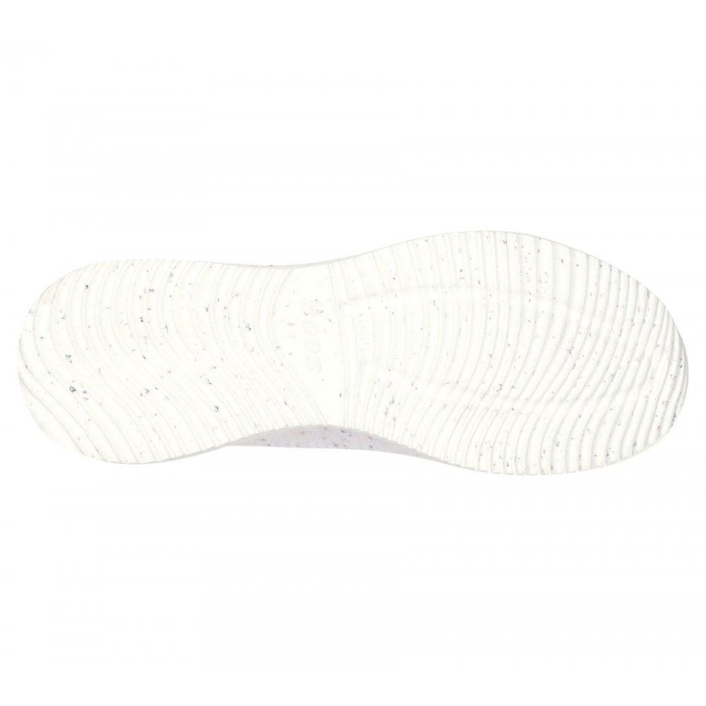 Womens Wide Fit Skechers Bobs Squad Reclaim Life 117282 Walking Trainers in White - Image 6