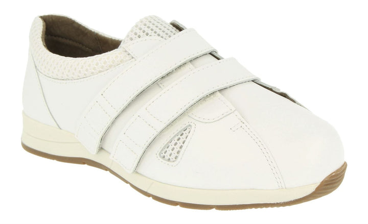 Womens Wide Fit DB Riley Leather Shoes in Black Leather - Image 1