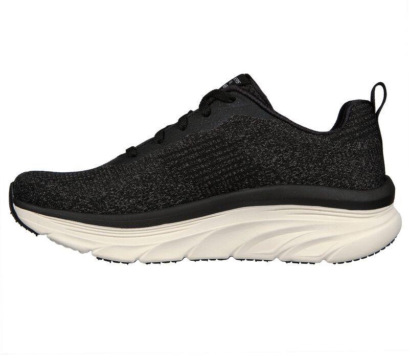 Women's Wide Fit Skechers 149815 Daily Beauty D'lux Vegan Walker Trainers in Black - Image 4