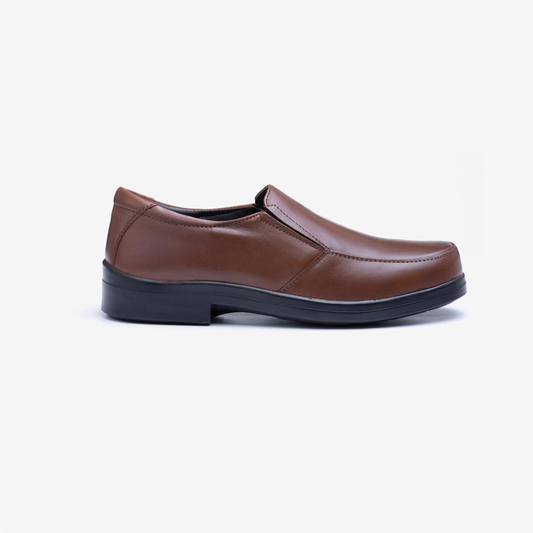 Mens Wide Fit Tredd Well Camelot Shoes in Black - Image 13