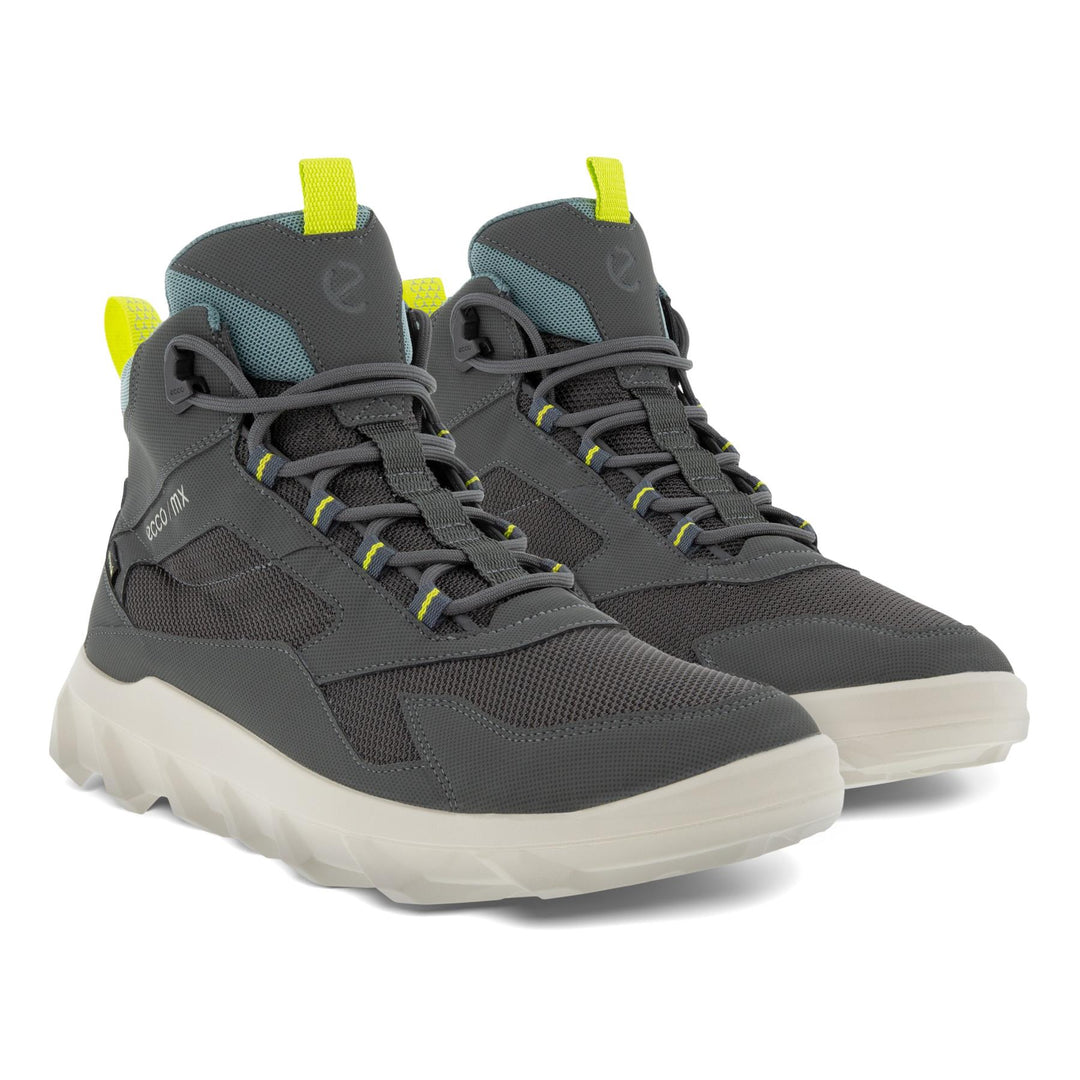 Men's Wide Fit ECCO Mx M Mid Gtx GORE TEX Boots in Black - Image 9