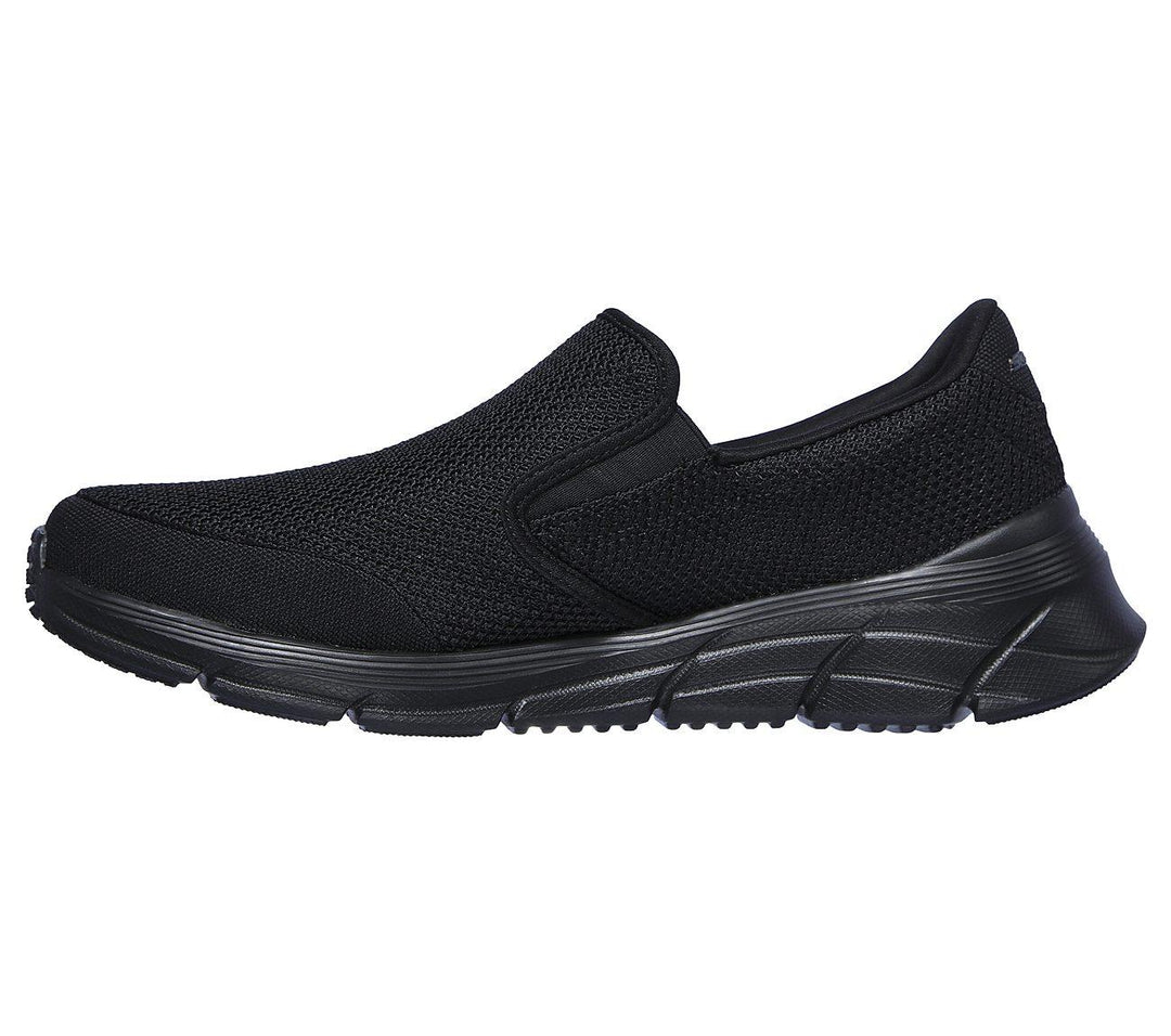 Men's Wide Fit Skechers Krimlin 4.0 - 232018 Walking Trainers in Black - Image 4