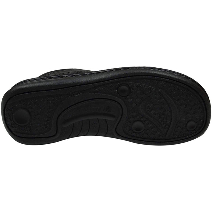 Mens Wide Fit Grunwald P-3701 Shoes in Black - Image 1