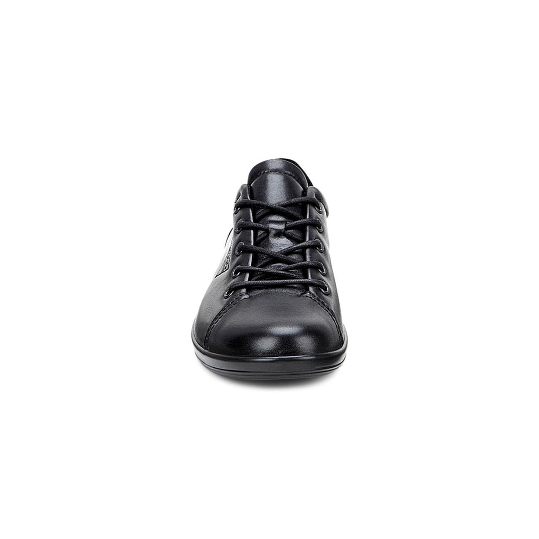 Women's Wide Fit ECCO Soft 2.0 Shoes in Black - Image 6