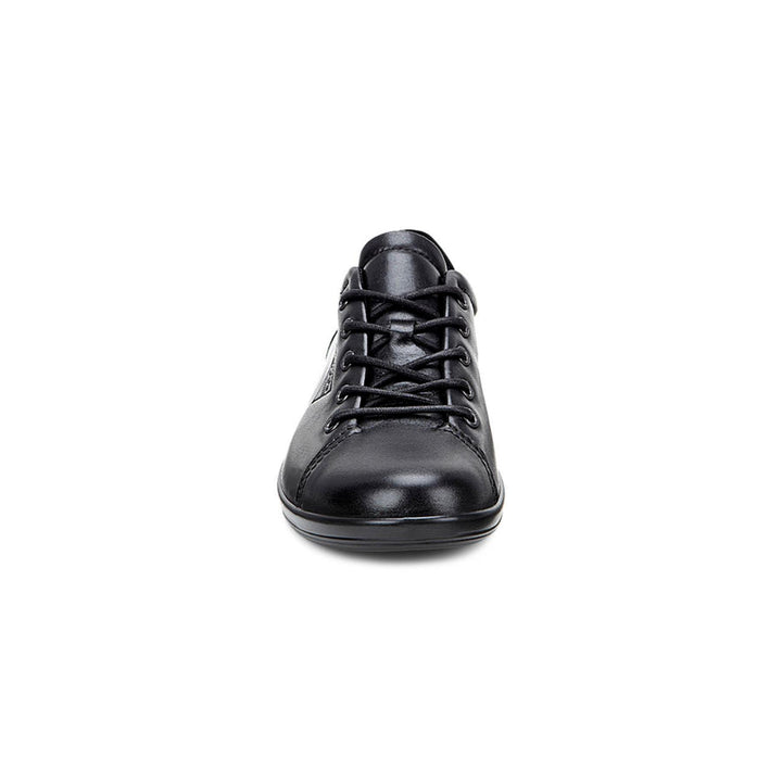 Women's Wide Fit ECCO Soft 2.0 Shoes in Black - Image 1