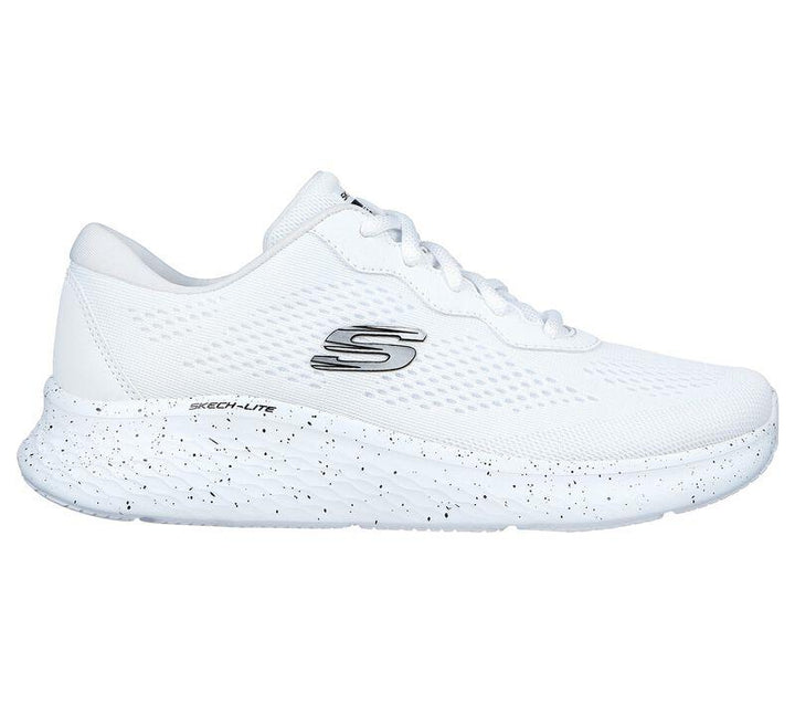 Women's Wide Fit Skechers 149990 Skech Lite Pro Walking Trainers in White/Black - Image 1