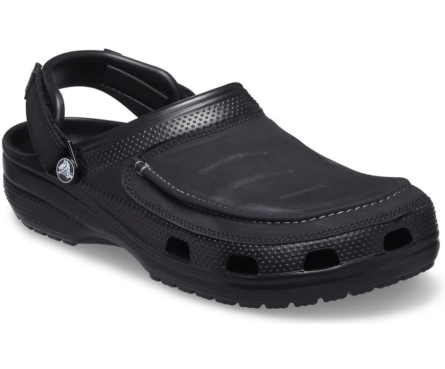 Mens Crocs 207142 Yukon Vista II Sandals in Black - Image 3