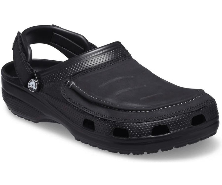 Mens Crocs 207142 Yukon Vista II Sandals in Black - Image 1