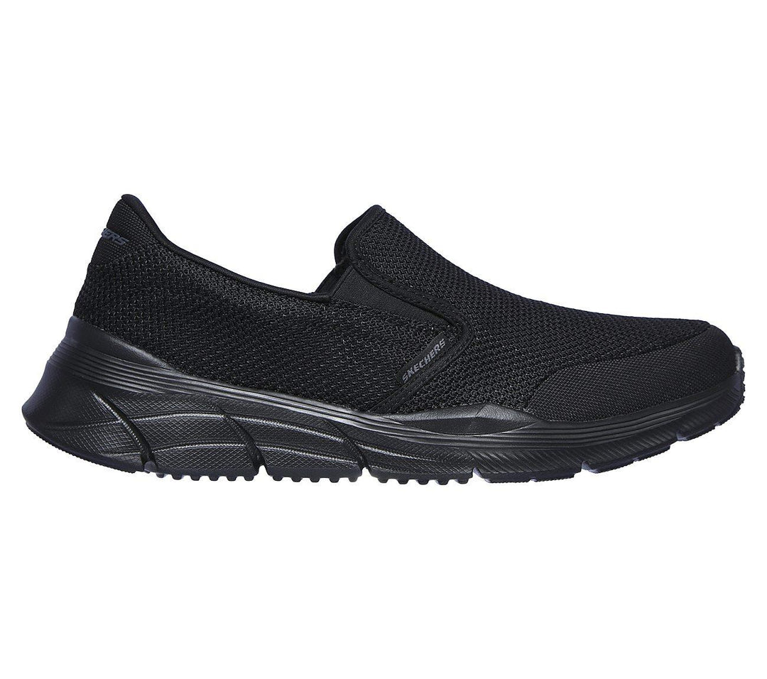 Men's Wide Fit Skechers Krimlin 4.0 - 232018 Walking Trainers in Black - Image 2