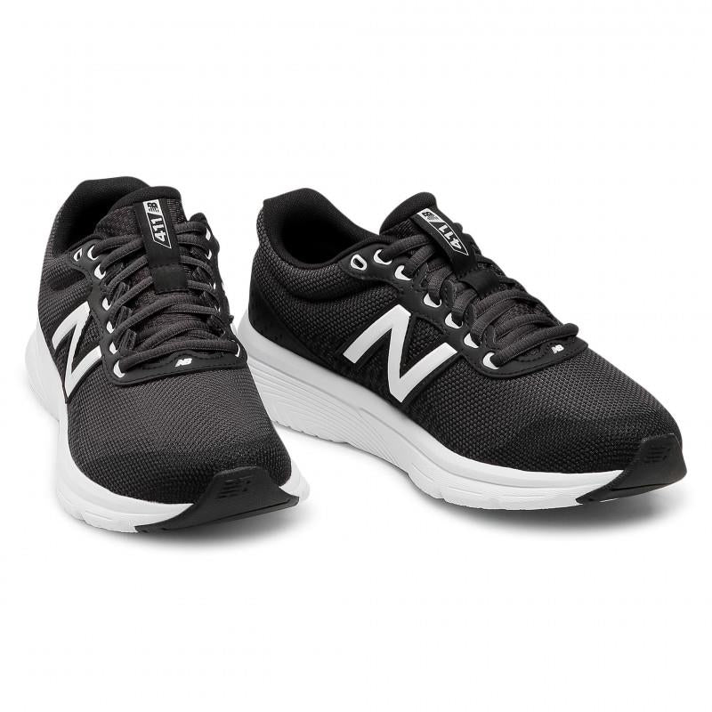 Mens Wide Fit New Balance M411LB2 Walking and Running Trainers in Black - Image 6