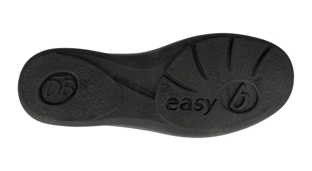 Womens Wide Fit DB Nellie Slippers in Black Stretch - Image 13