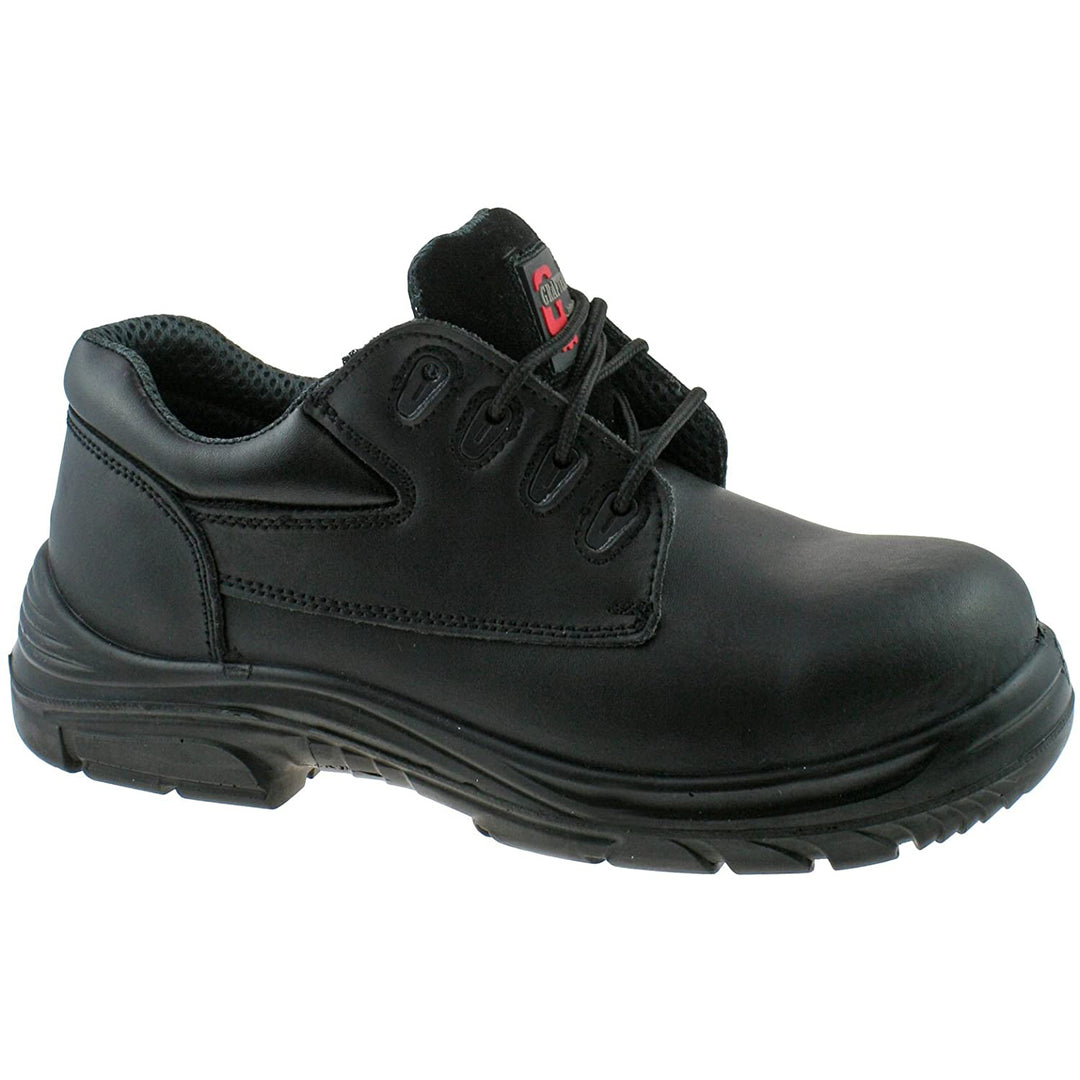 Mens Wide Fit Grafters M9504A Safety Shoes in Black - Image 4
