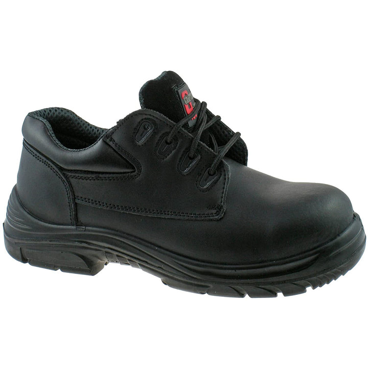 Mens Wide Fit Grafters M9504A Safety Shoes in Black - Image 1