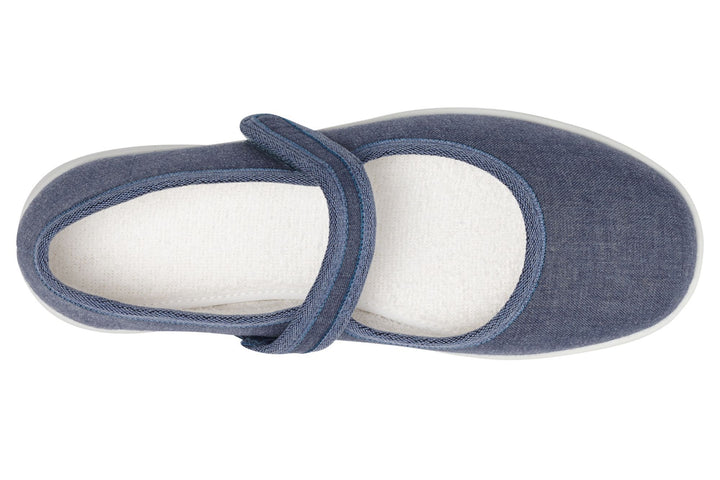 Womens Wide Fit DB Jura Canvas in Black - Image 1