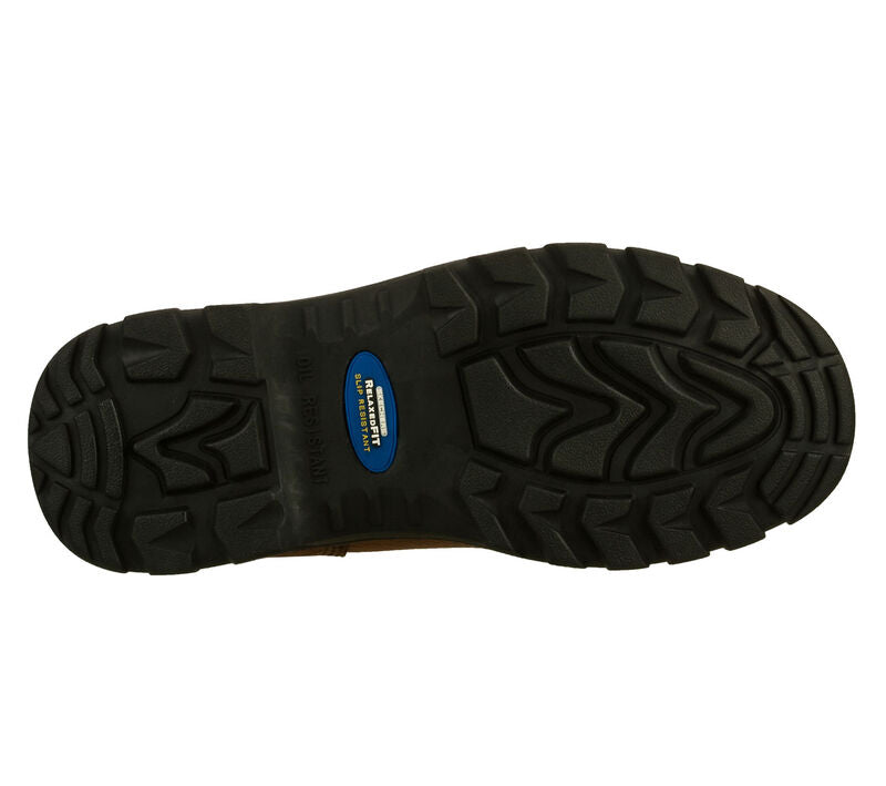 Men's Wide Fit Skechers Work shire 77009 Safety Boots in Black - Image 12
