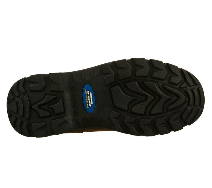 Men's Wide Fit Skechers Work shire 77009 Safety Boots in Black - Image 1