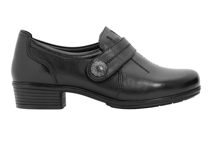 Womens Wide Fit DB Felicity Shoes in Black - Image 1