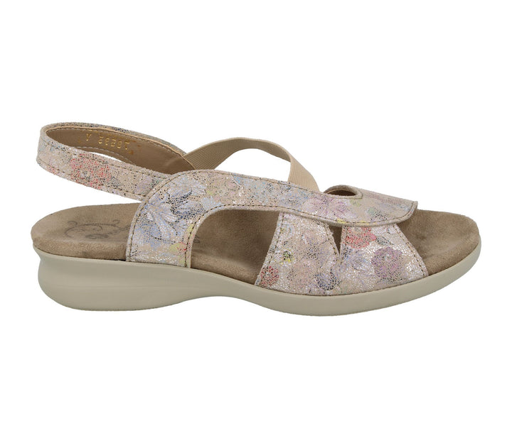 Womens Wide Fit DB Rebecca Sandals in Black - Image 1