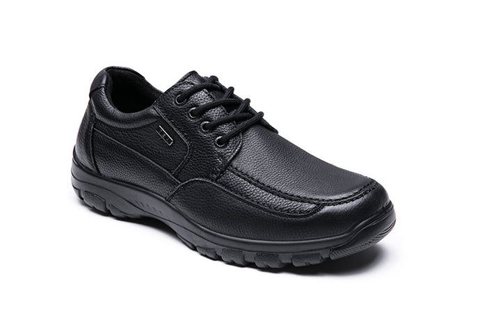 Mens Wide Fit Grunwald A-7825 Shoes in Black - Image 1