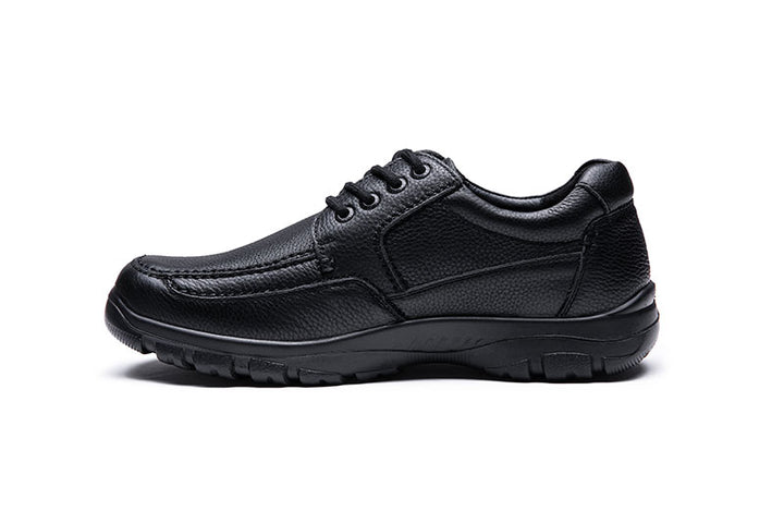 Mens Wide Fit Grunwald A-7825 Shoes in Black - Image 1