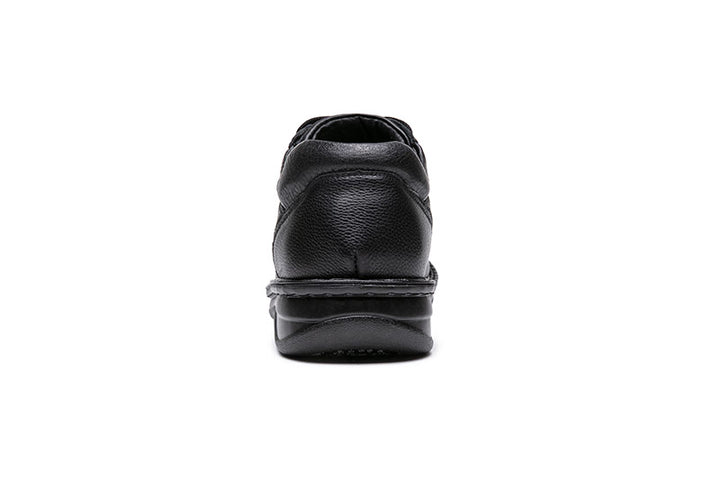 Mens Wide Fit Grunwald P-3701 Shoes in Black - Image 1