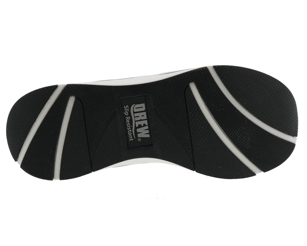 Mens Wide Fit Drew Player Trainers in Navy/Mesh Combo - Image 8