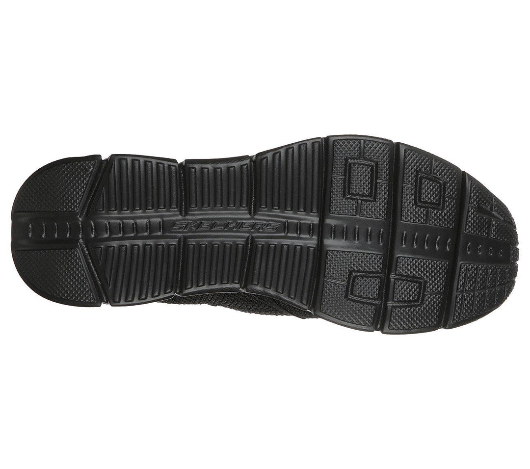 Men's Wide Fit Skechers Krimlin 4.0 - 232018 Walking Trainers in Black - Image 7