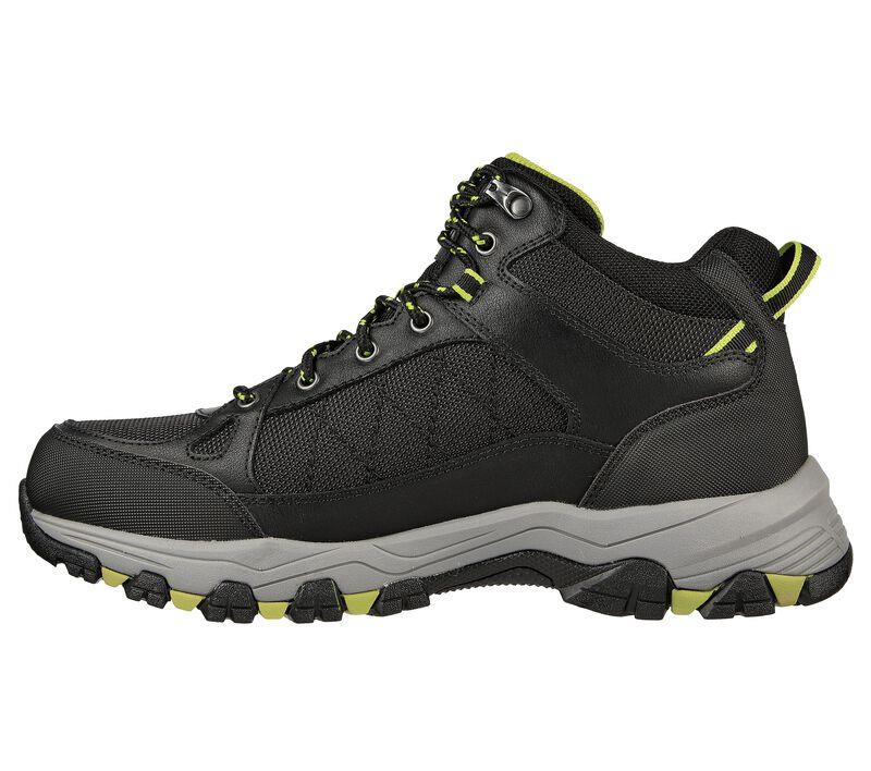Men's Wide Fit Skechers 204477 Selmen Melano Hiking Boots in Chocolate - Image 5