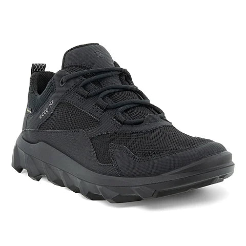 Womens Wide Fit Ecco GTX 820193 Trainers in Black - Image 3