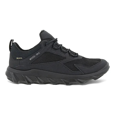 Womens Wide Fit Ecco GTX 820193 Trainers in Black - Image 2