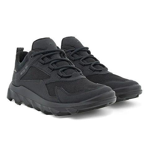 Womens Wide Fit Ecco GTX 820193 Trainers in Black - Image 1