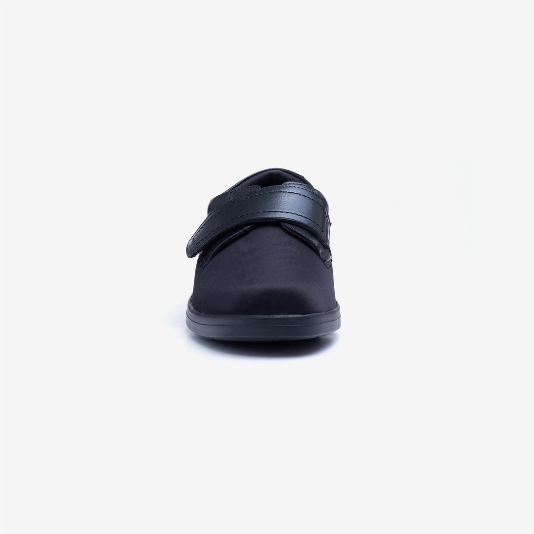 Mens Wide Fit Tredd Well Benjamin Velcro Soft Stretch Shoes in Black - Image 6