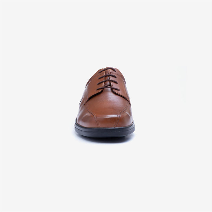 Mens Wide Fit Tredd Well Holmes Shoes in Black - Image 1