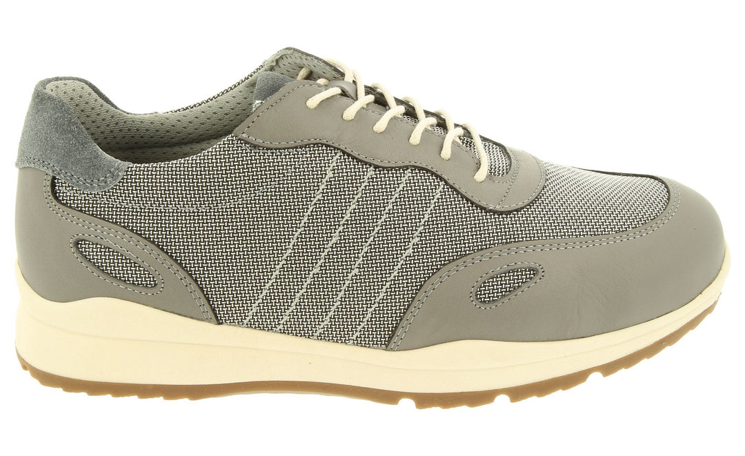 Mens Wide Fit DB Dawson Shoes in Navy - Image 10
