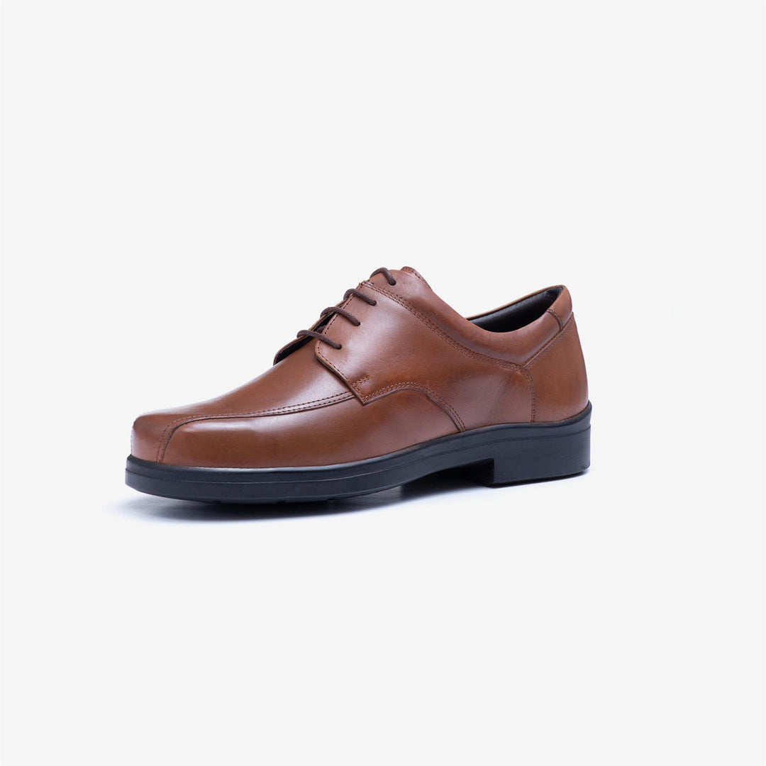 Mens Wide Fit Tredd Well Holmes Shoes in Black - Image 15