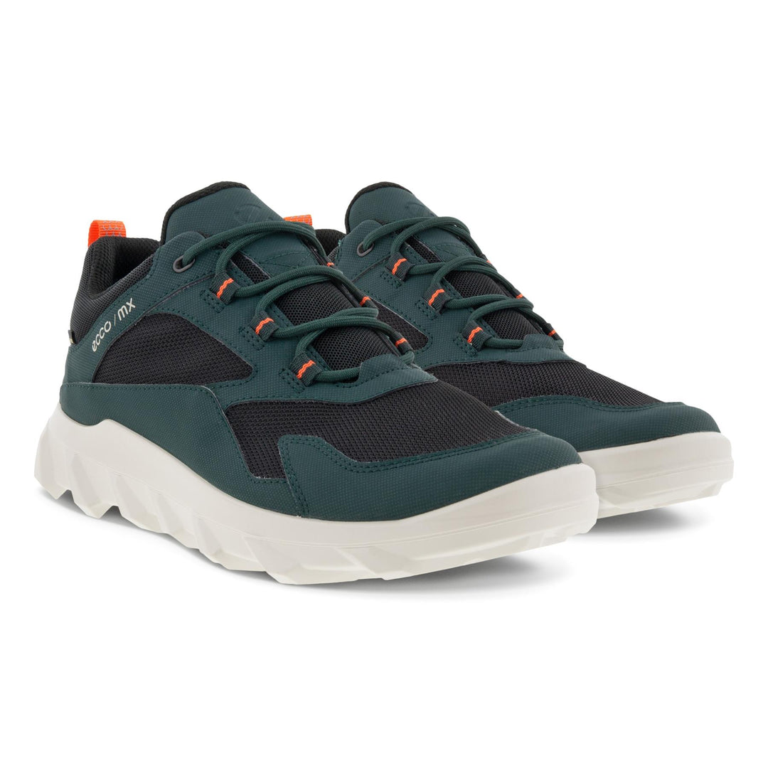 Men's Wide Fit ECCO Mx M Low Gtx GORE-TEX Trainers in Black/Black - Image 8