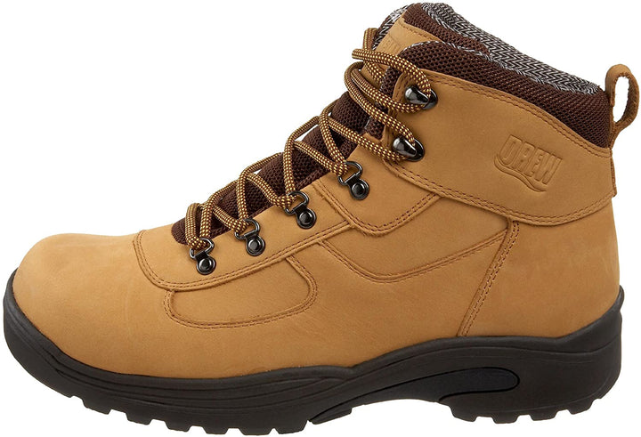 Men's Wide Fit Drew Rockford Waterproof Boots in Black - Image 1