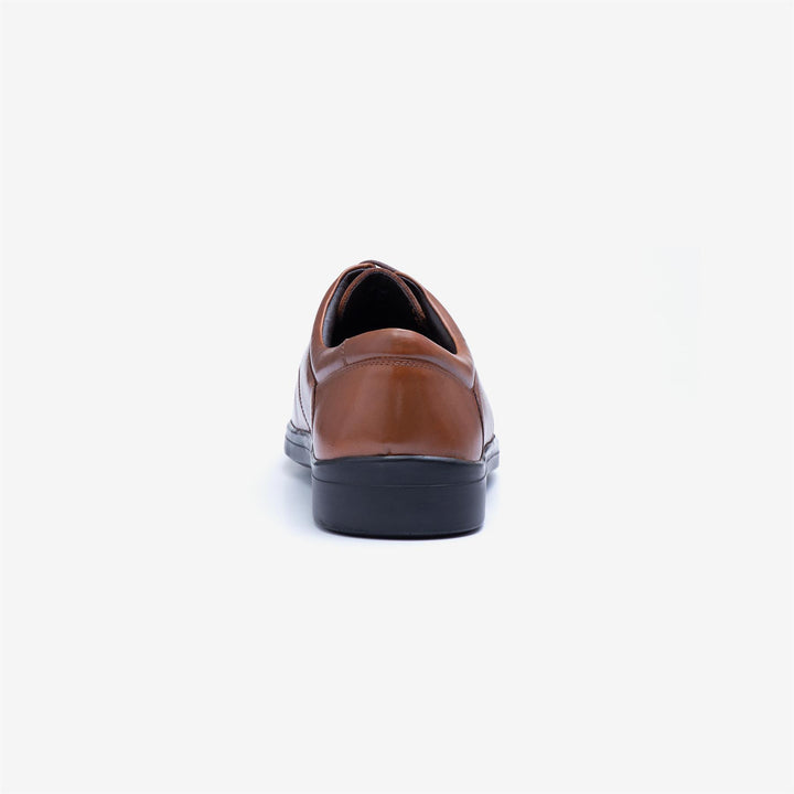 Mens Wide Fit Tredd Well Holmes Shoes in Black - Image 1