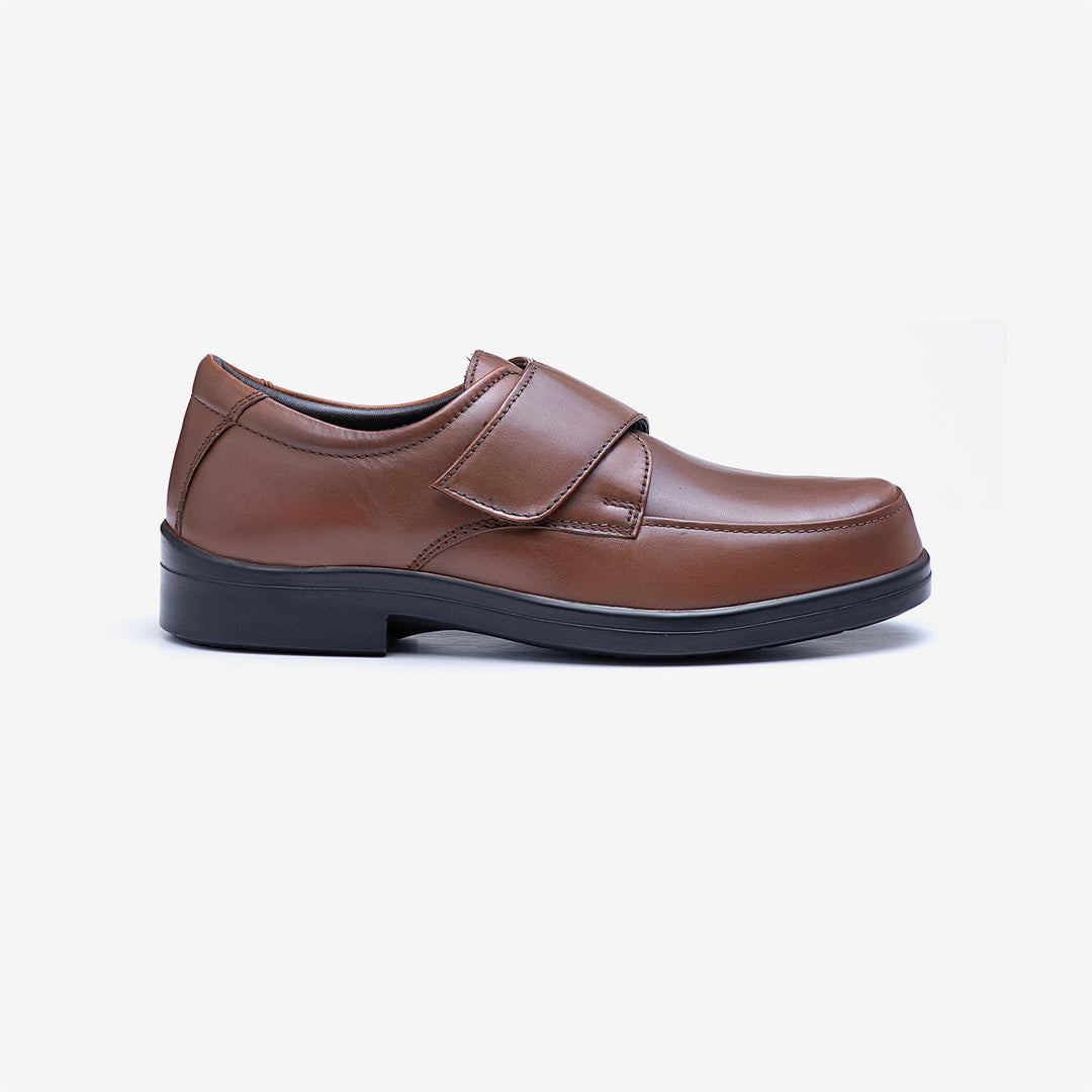 Mens Wide Fit Tredd Well York Shoes in Tan - Image 12