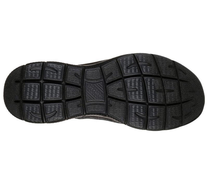Men's Wide Fit Skechers 52813 Summits Forton Walking Trainers in Black - Image 1