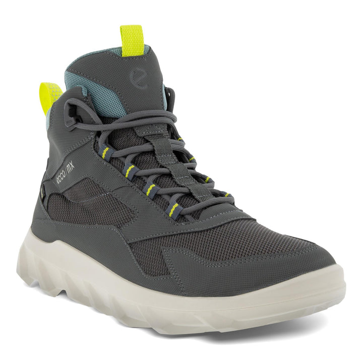 Men's Wide Fit ECCO Mx M Mid Gtx GORE TEX Boots in Black - Image 1