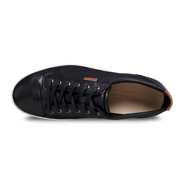 Men's Wide Fit ECCO Soft 7 Shoes in Black - Image 1