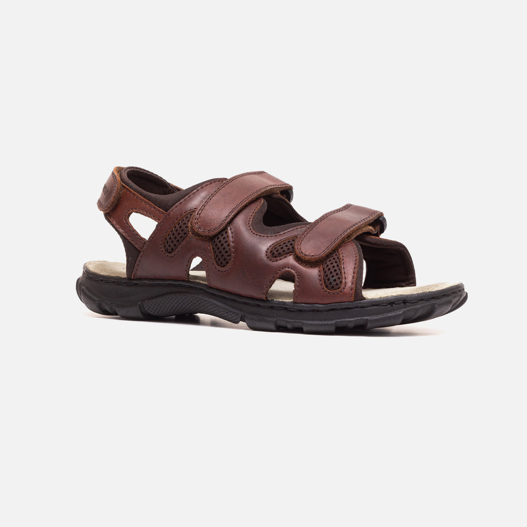 Womens Wide Fit Sandals Ashley Sandals by Tredd Well in Black - Image 10