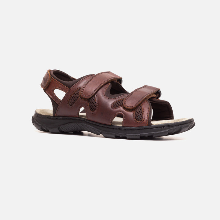 Womens Wide Fit Sandals Ashley Sandals by Tredd Well in Black - Image 1