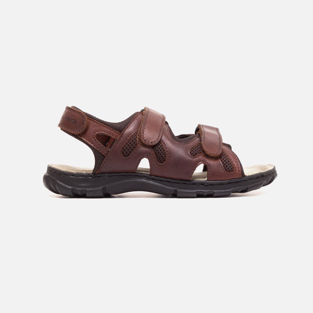 Womens Wide Fit Sandals Ashley Sandals by Tredd Well in Black - Image 9