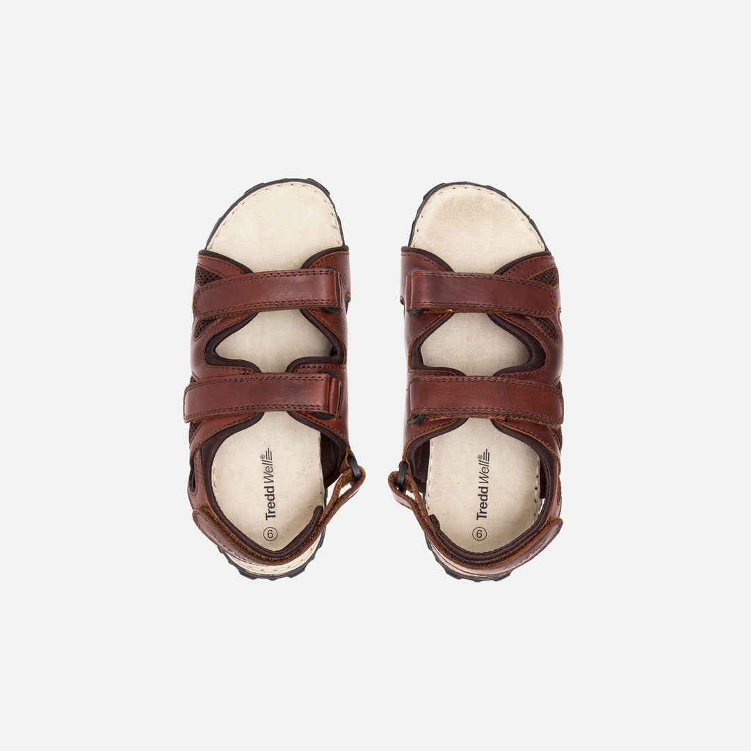 Womens Wide Fit Sandals Ashley Sandals by Tredd Well in Black - Image 12